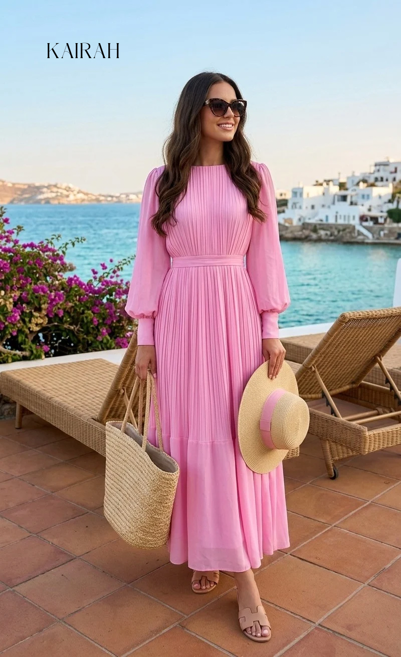 Valentina Pleated Dress