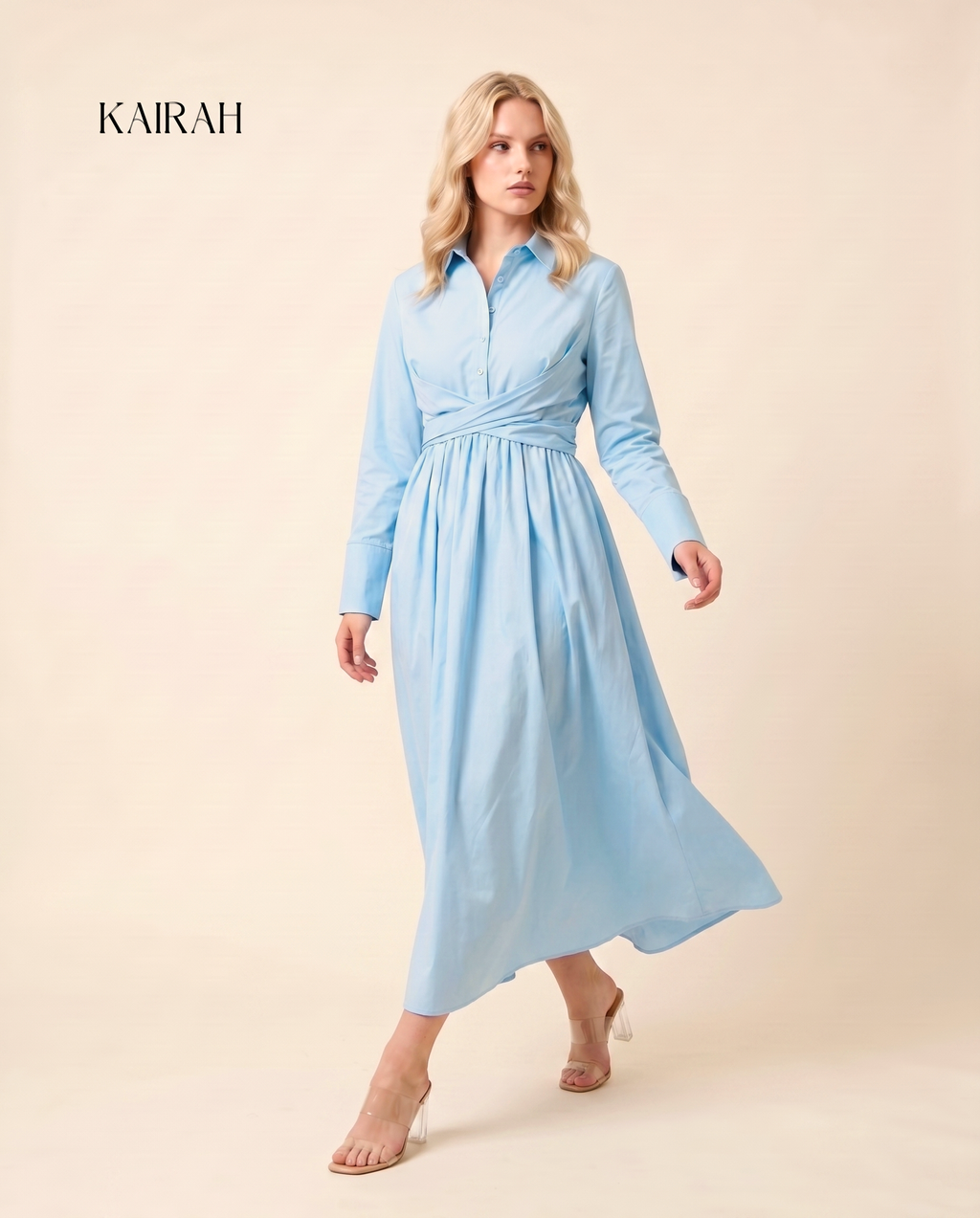 Elara Wrap Dress