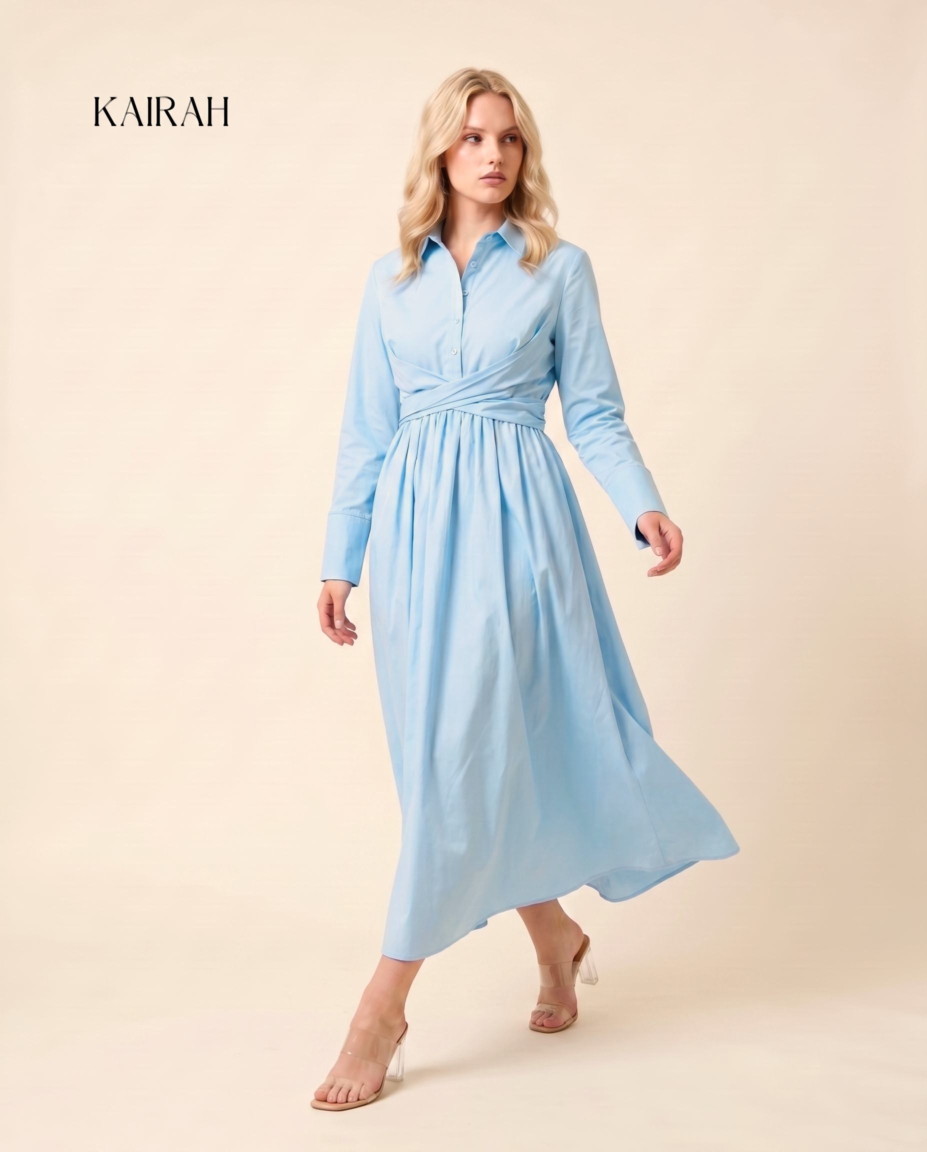Elara Wrap Dress