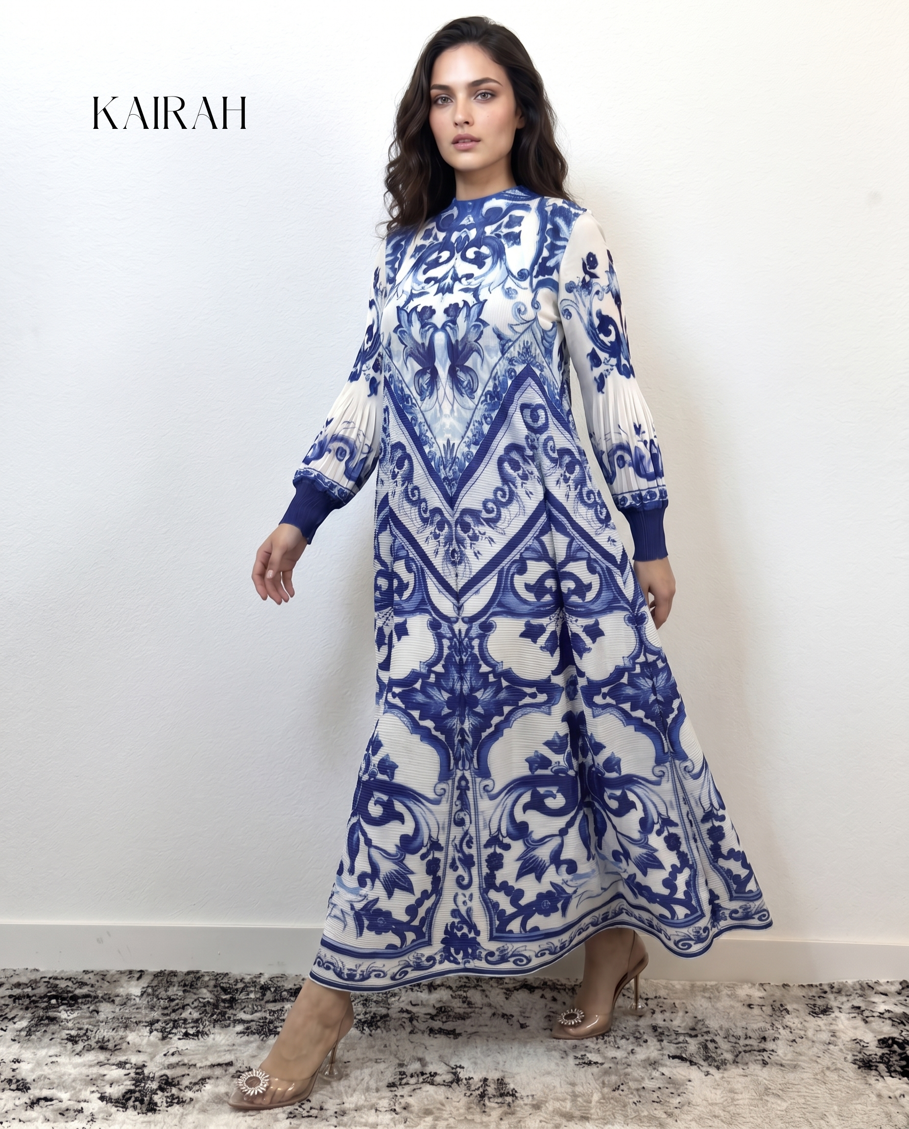 Azura Pleated Dress