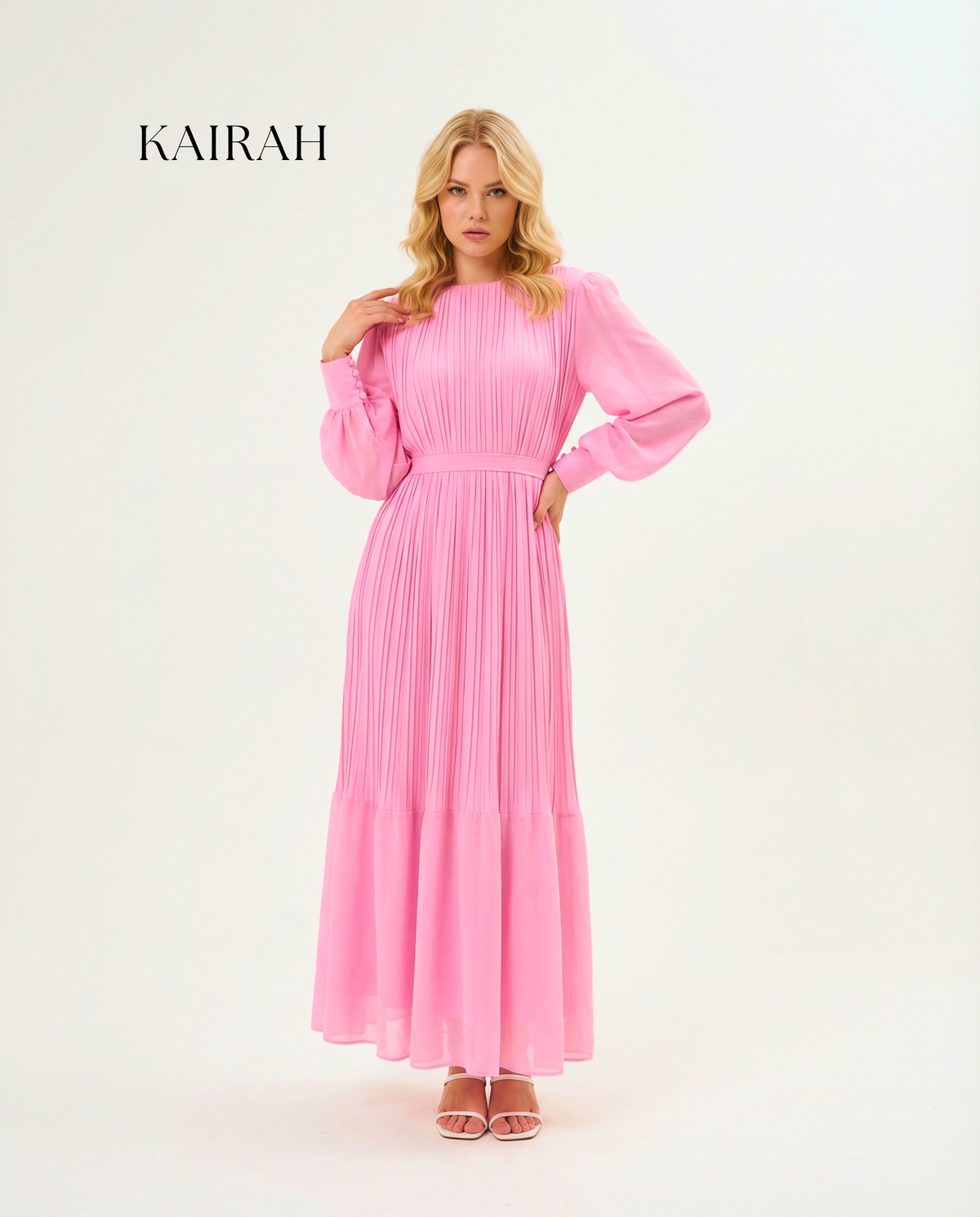 Valentina Pleated Dress