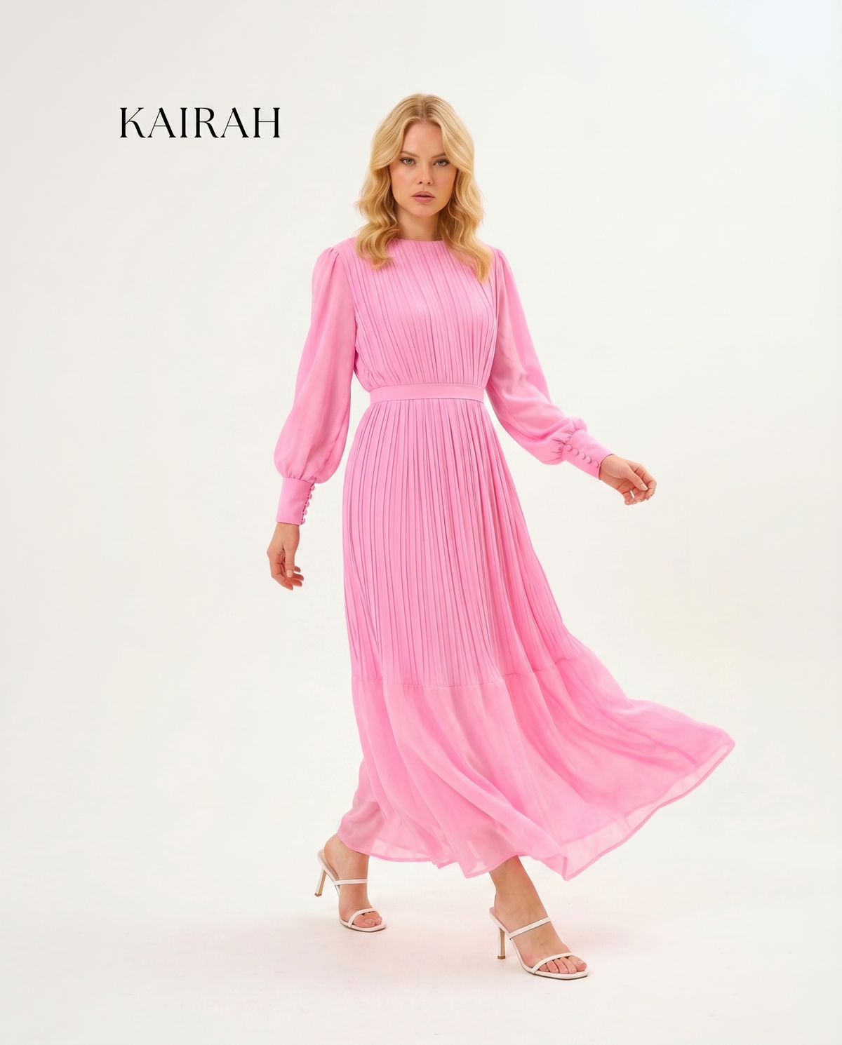 Valentina Pleated Dress