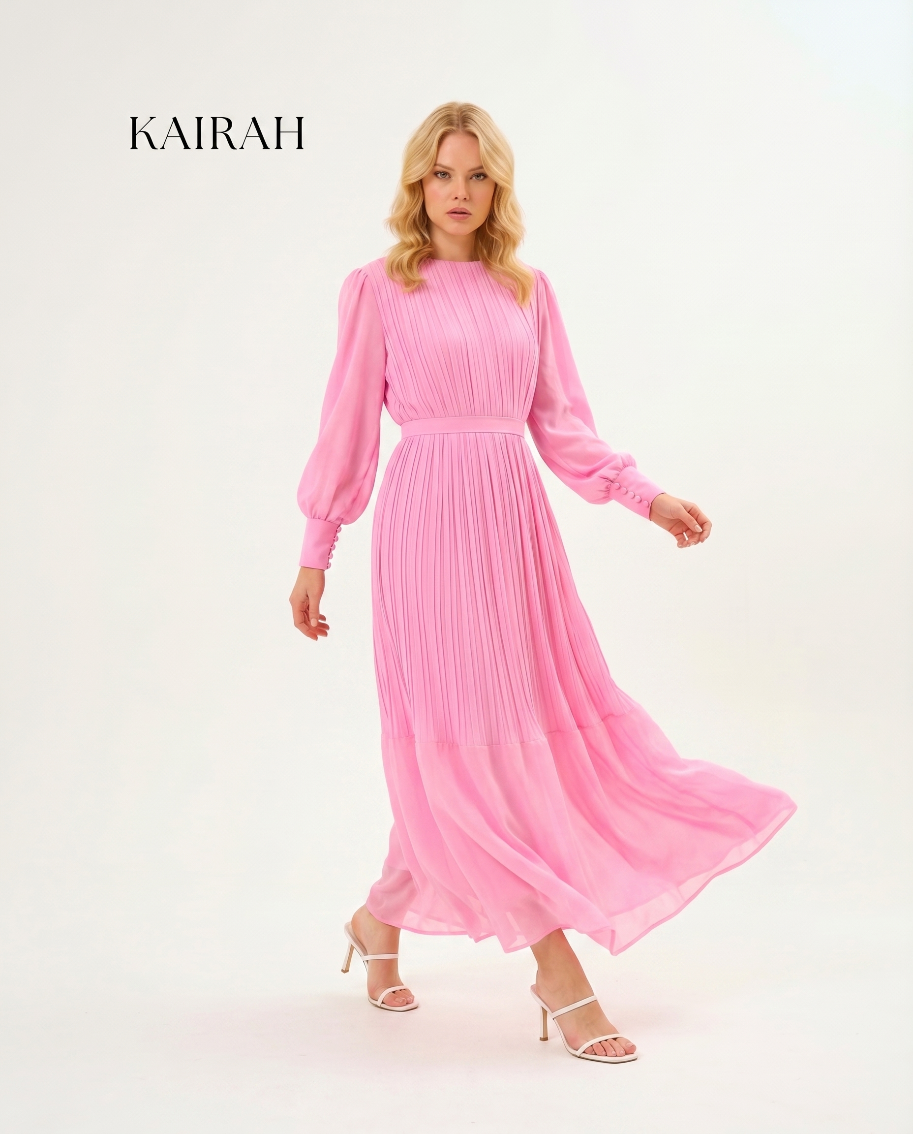 Valentina Pleated Dress