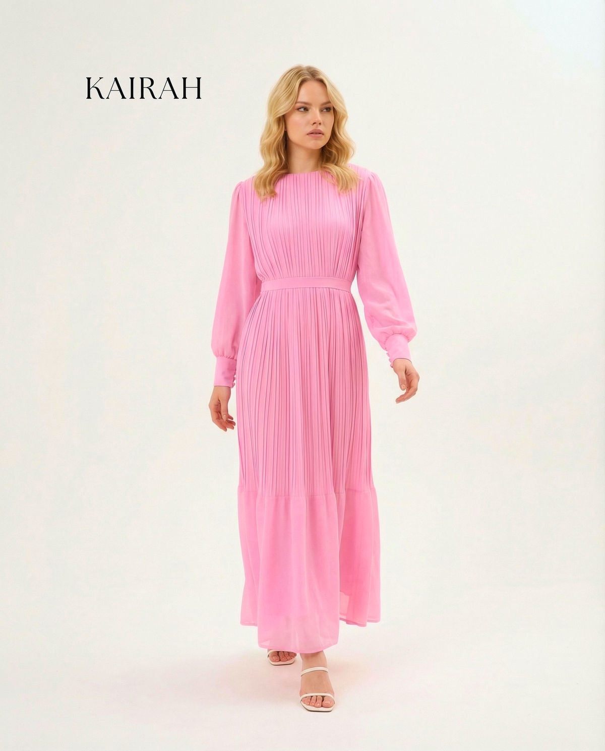 Valentina Pleated Dress