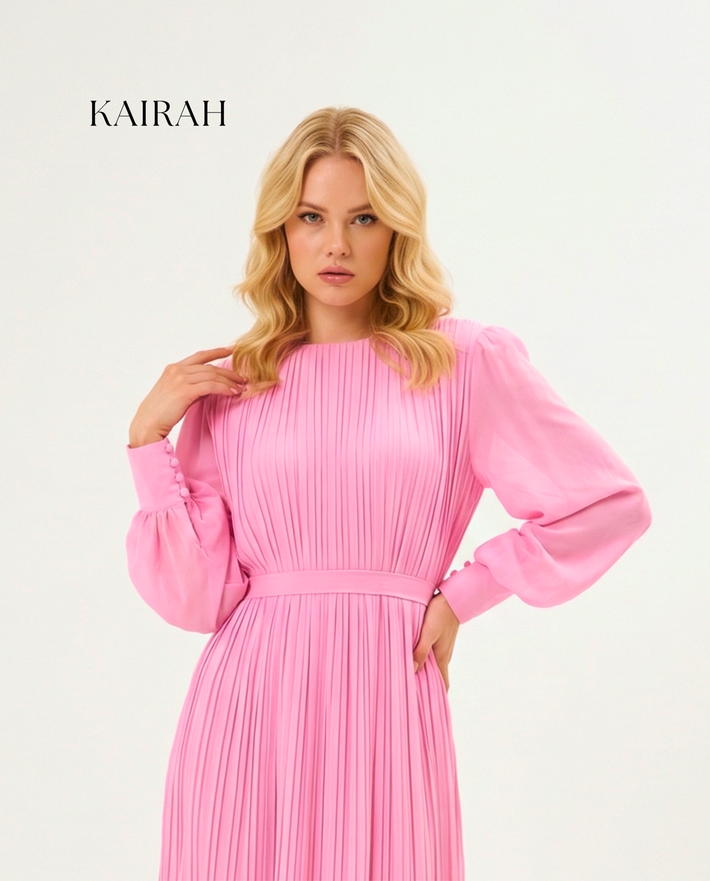 Valentina Pleated Dress