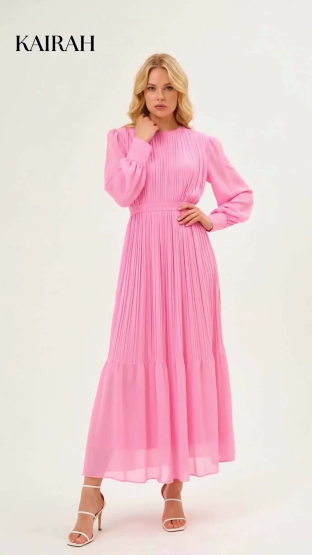 Valentina Pleated Dress