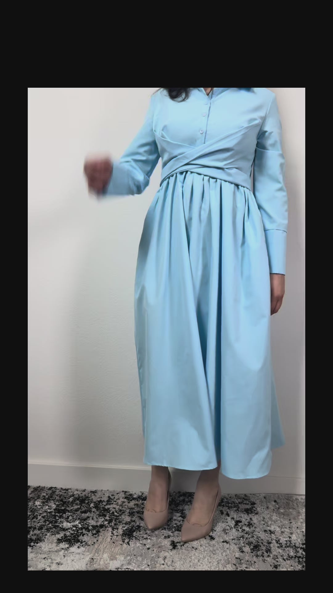 Elara Wrap Dress